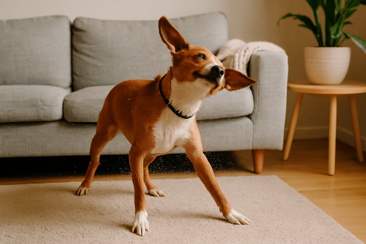 Por que os pets ficam agitados depois do banho?