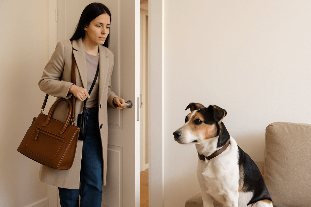 Não brinque com seu pet antes de sair de casa: veja o porquê.