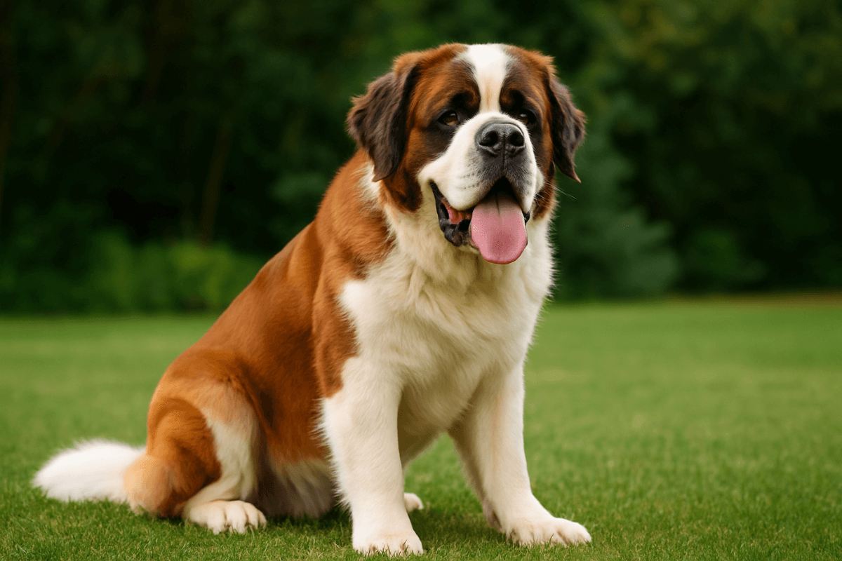 Como é o Beethoven na vida real? Descubra o cão São Bernardo.