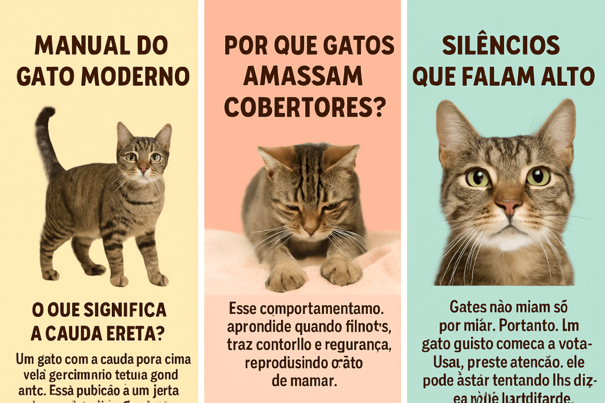 Manual do gato moderno: Como ler o comportamento felino?
