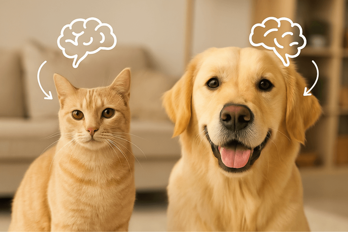 Mapas mentais em cães e gatos: Como eles memorizam sua casa