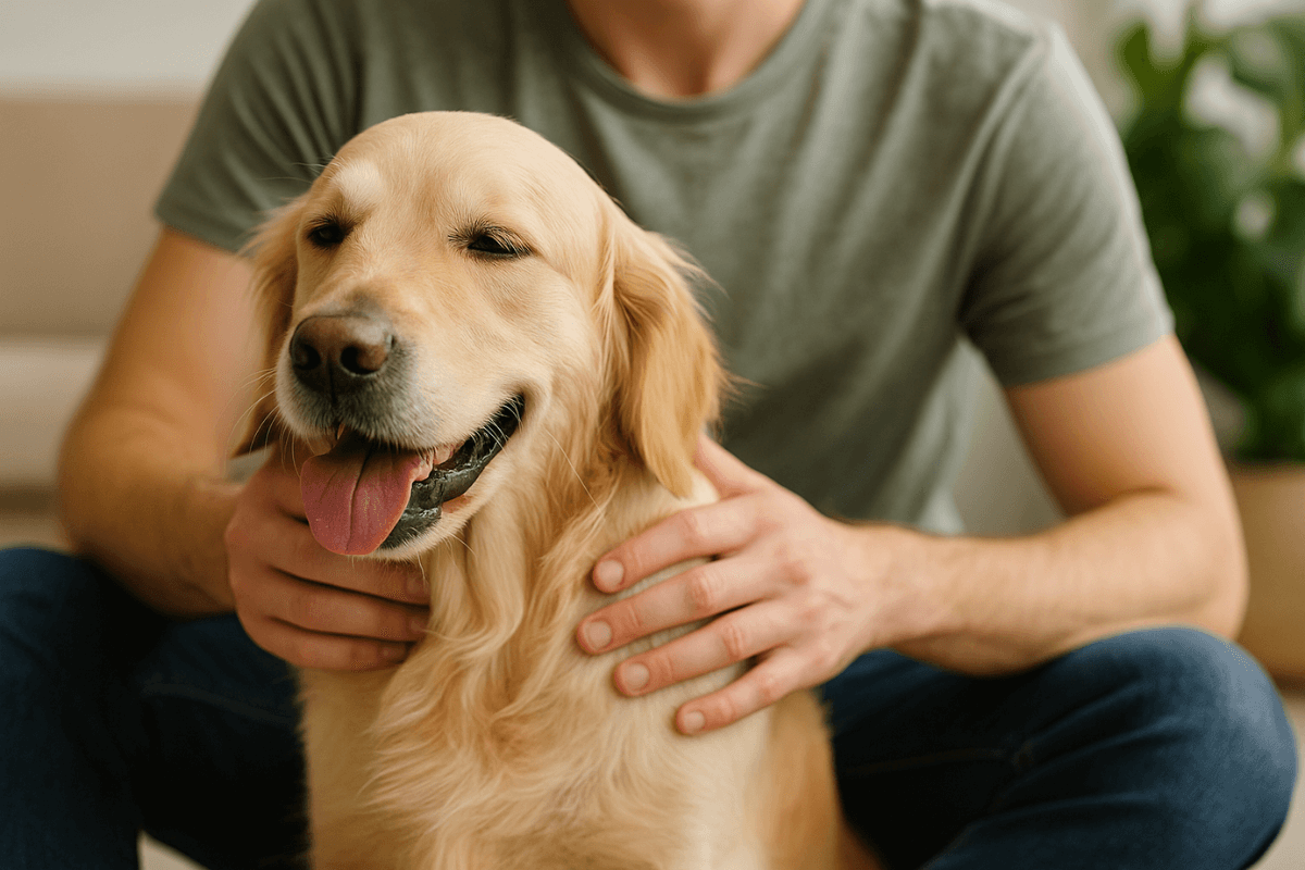 Massagear seu pet
