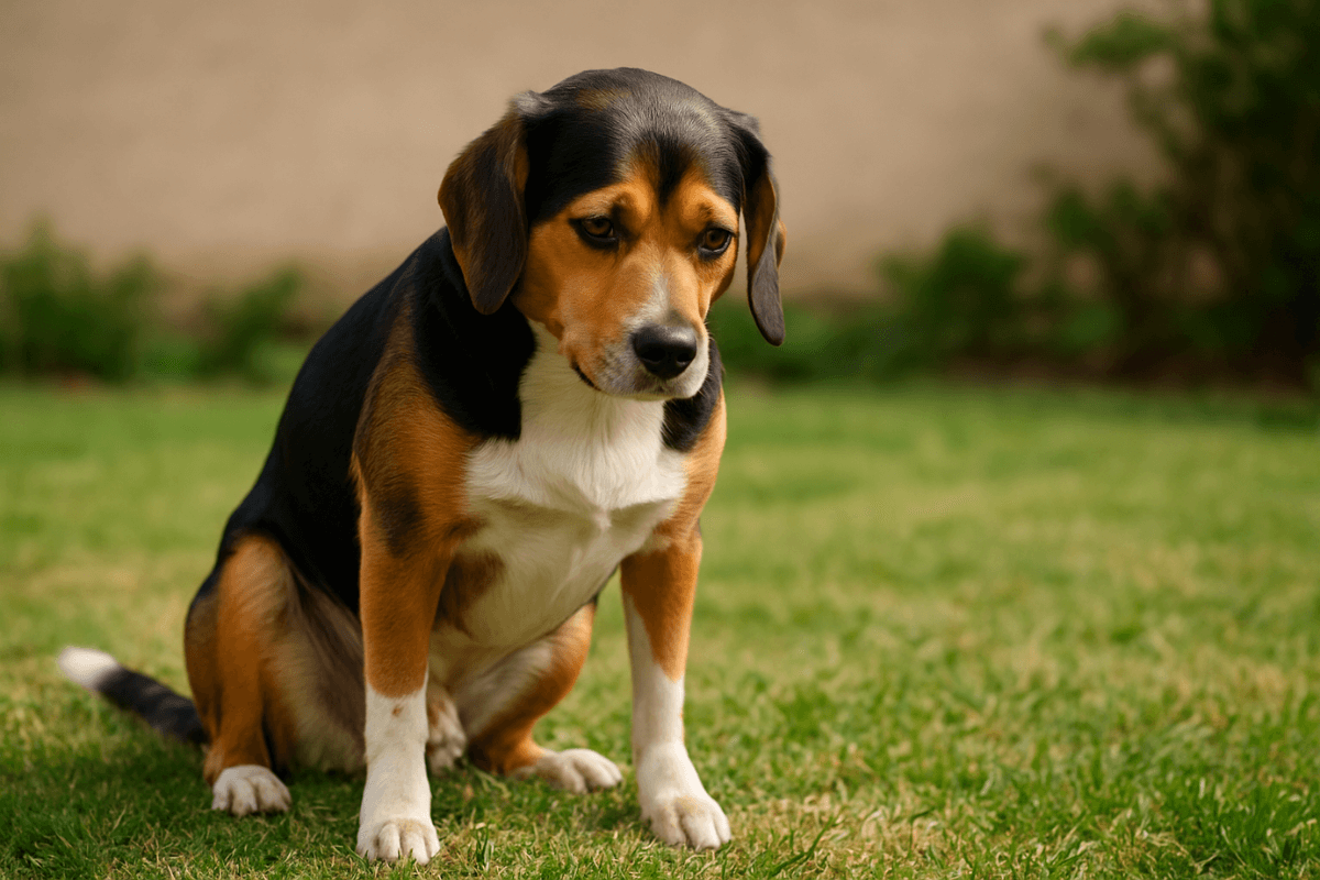Cachorro com prisão de ventre: Sinais, causas e soluções seguras.