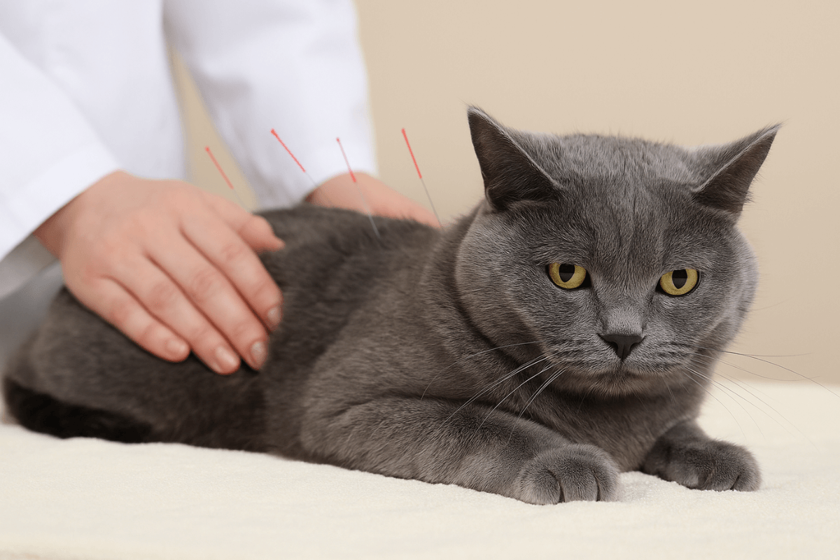 Acupuntura em pets: Mais saúde.