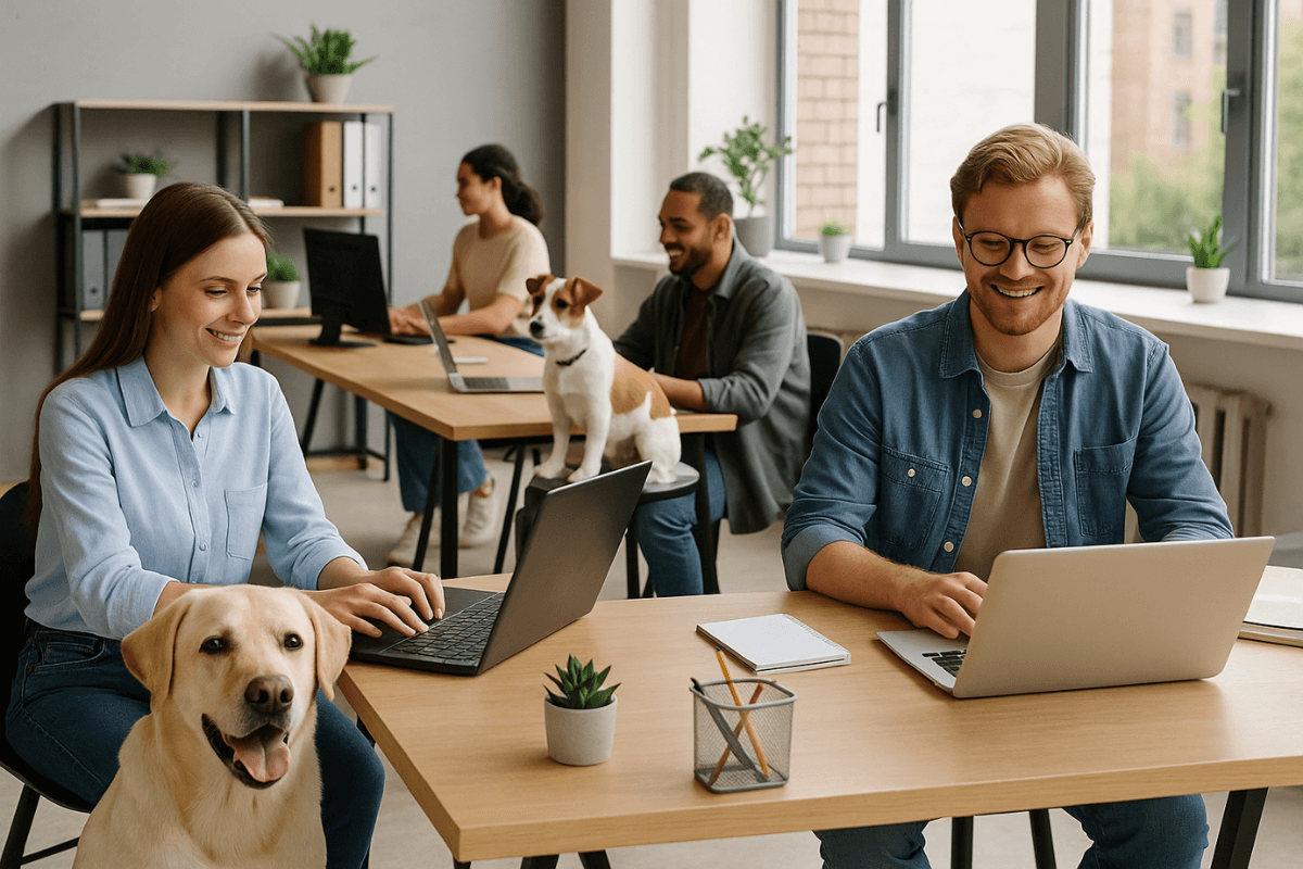 Pets no trabalho