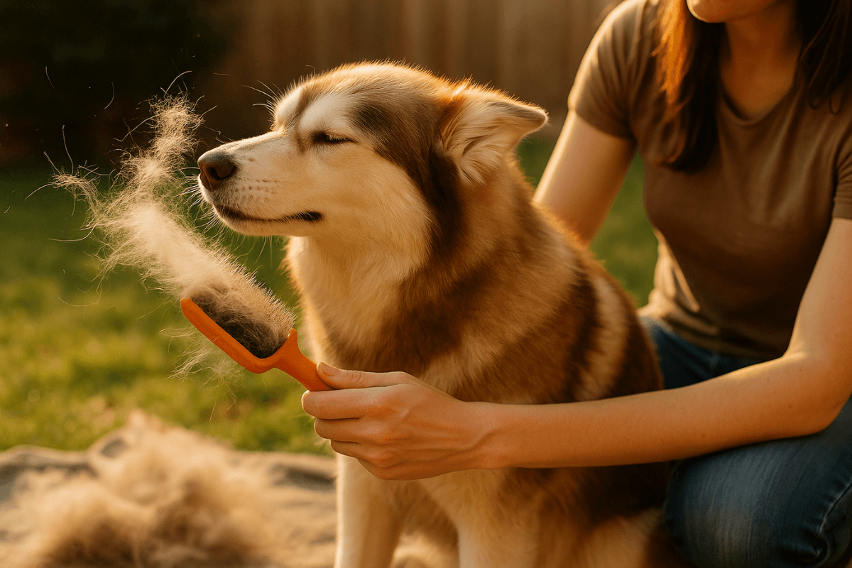Por que seu cachorro está perdendo tanto pelo: guia completo