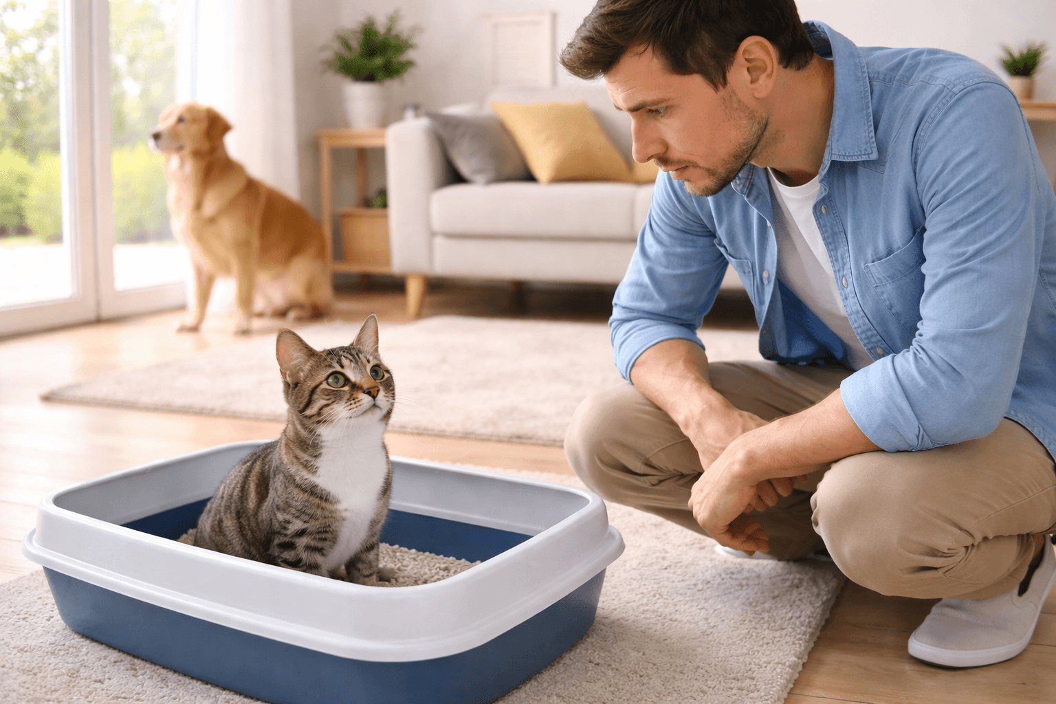 Dia 17: Urina fora do lugar.