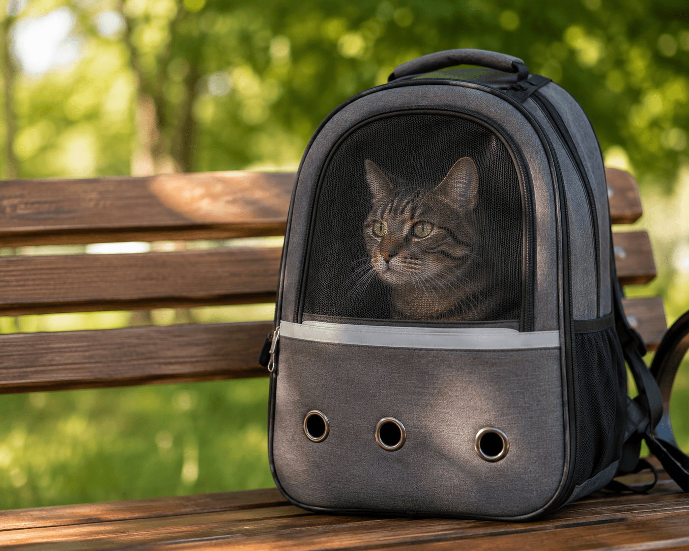 Mochilas para gatos: Como funciona?