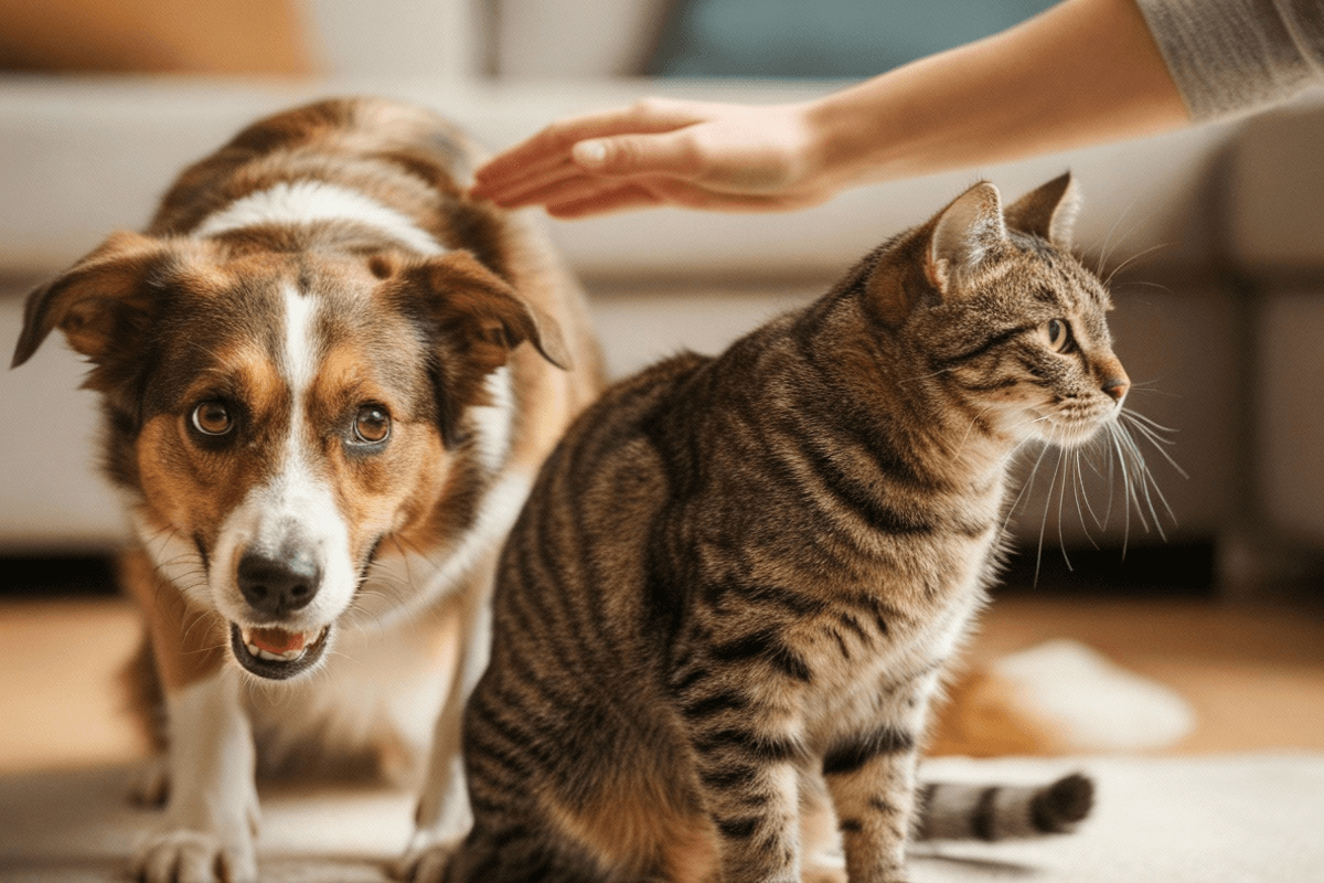 Estresse em cães e gatos.