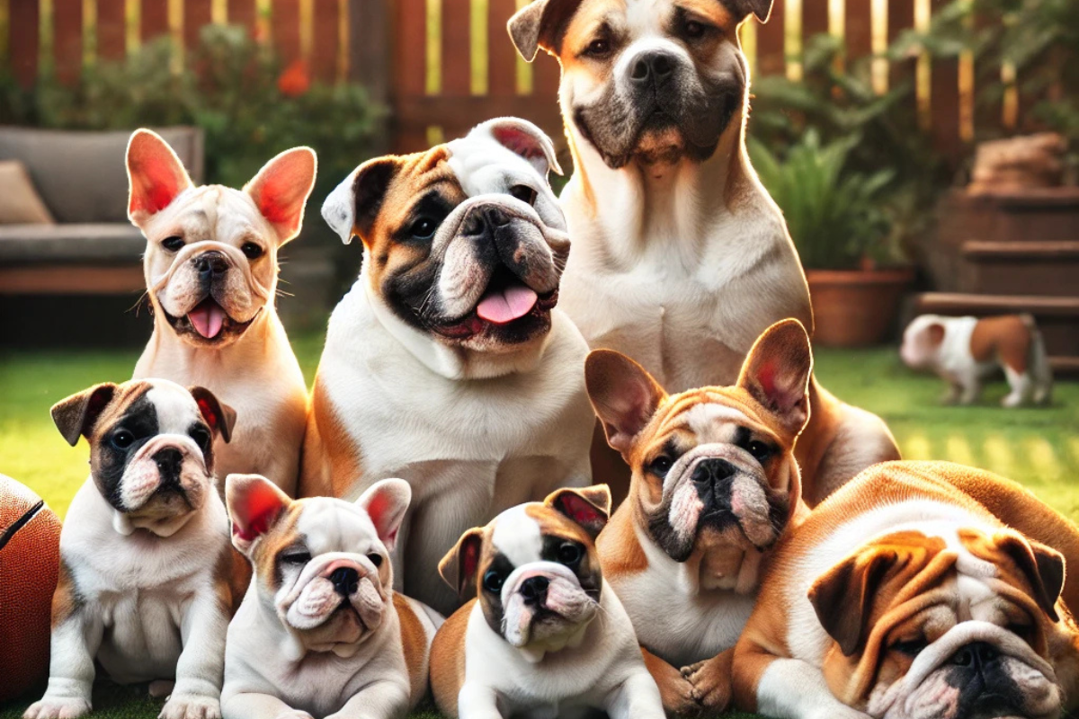 Quais tipos de Bulldog existem.