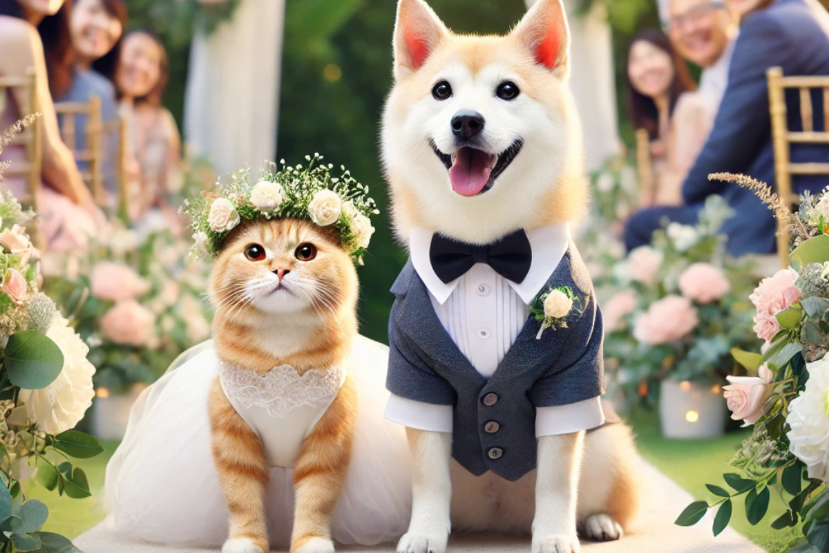 Como incluir seu pet na cerimônia de casamento.
