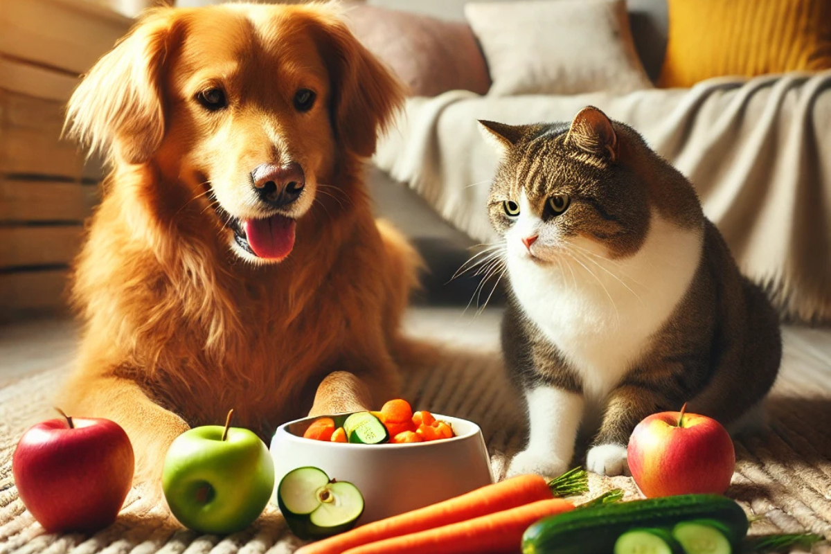 7 Alimentos que facilitam a higiene bucal dos pets.