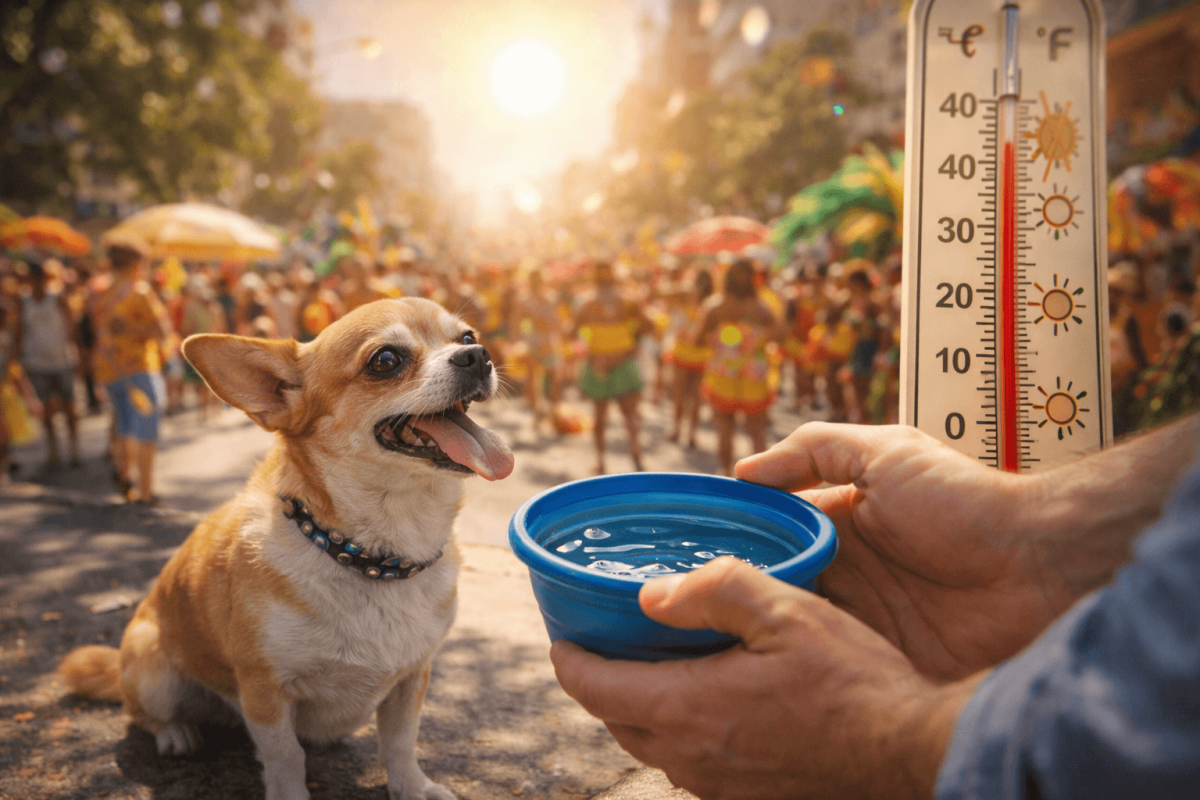 Folia e calor