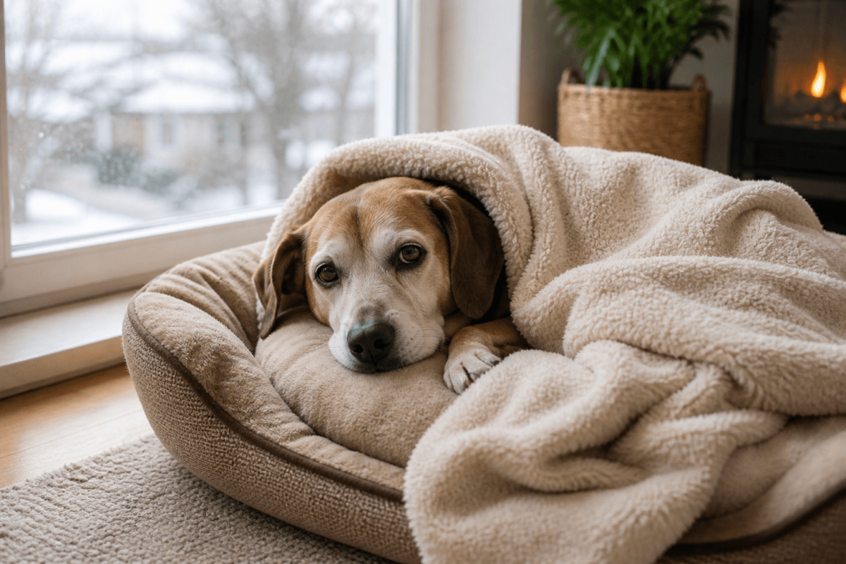 Pets e frio